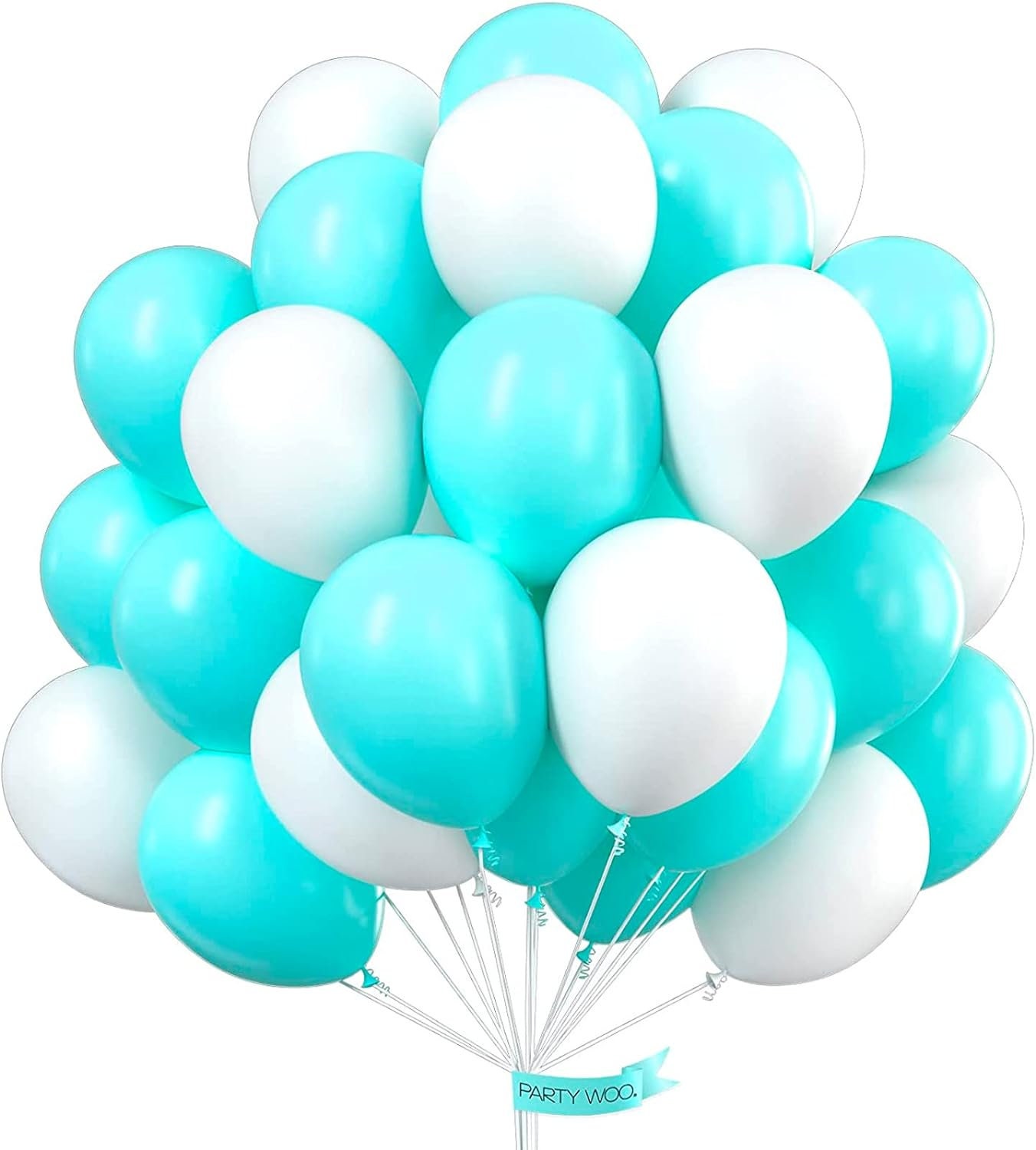 Teal balloons online