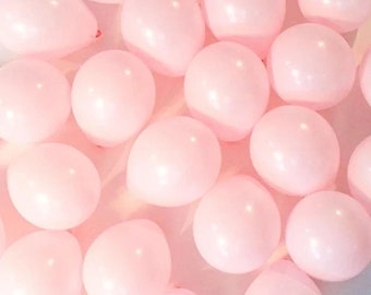 Pink Balloons 10/25/50/100 12 inch Metallic Latex all events by TAVER