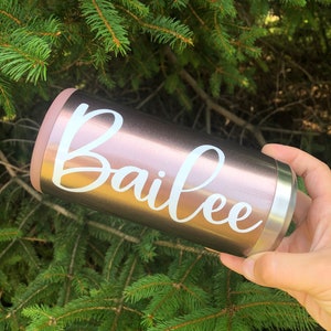 Spersonalizowana chłodziarka Slim Can Cooler ze stali nierdzewnej Koozie