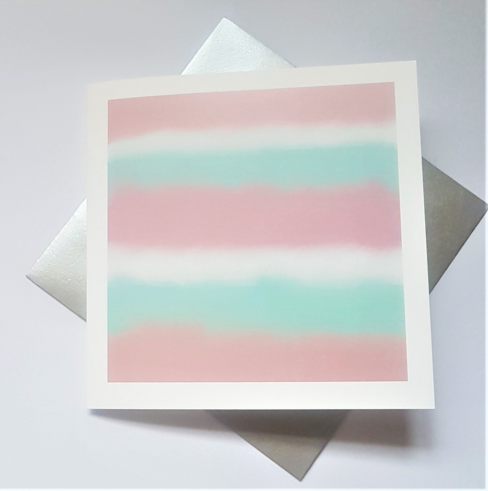 Pastel greeting card. Digital art print card suitable for all Etsy