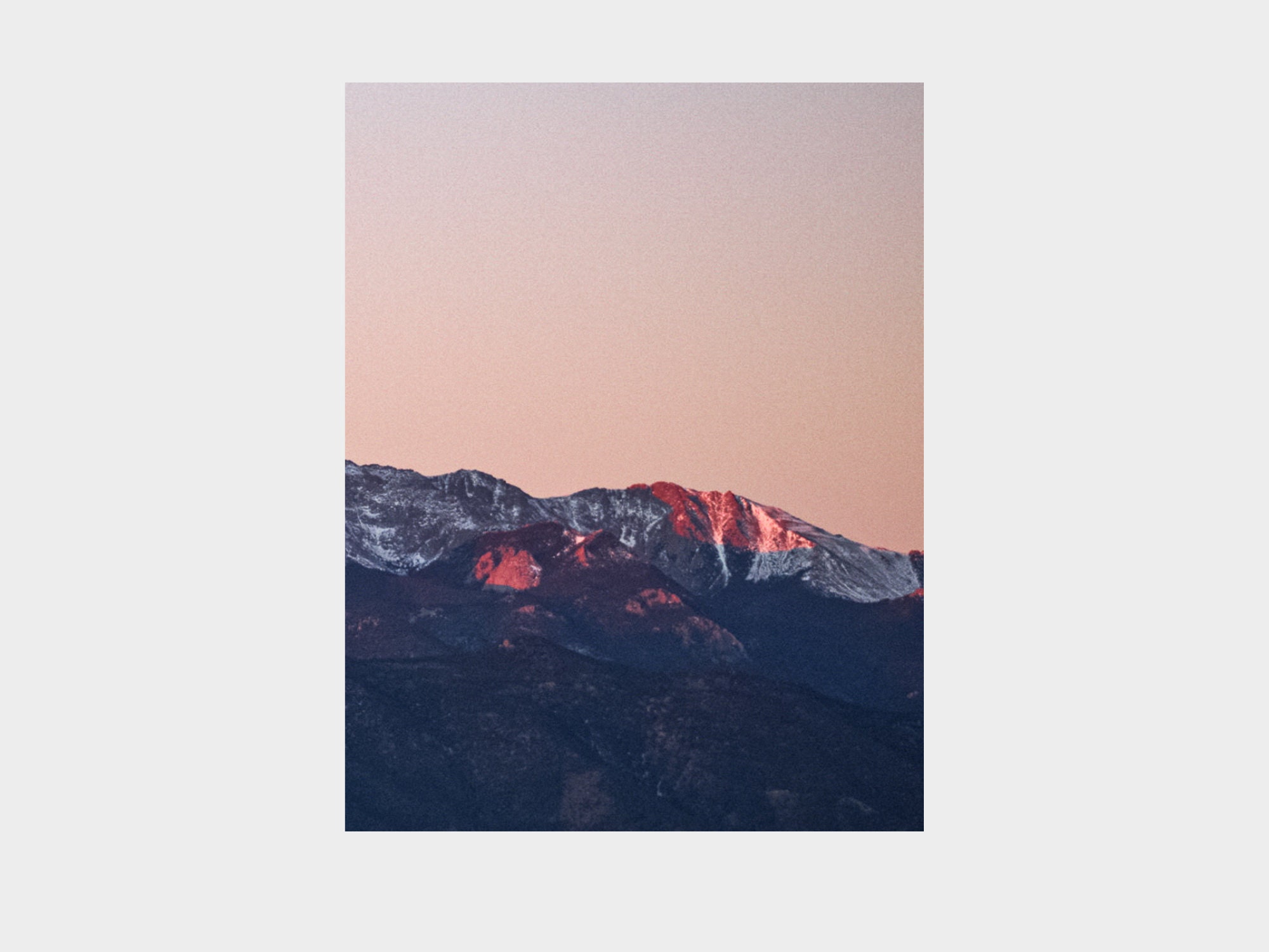Mountain Wall Art, Pikes Peak Digital Print, Nature Art Print, Colorado ...