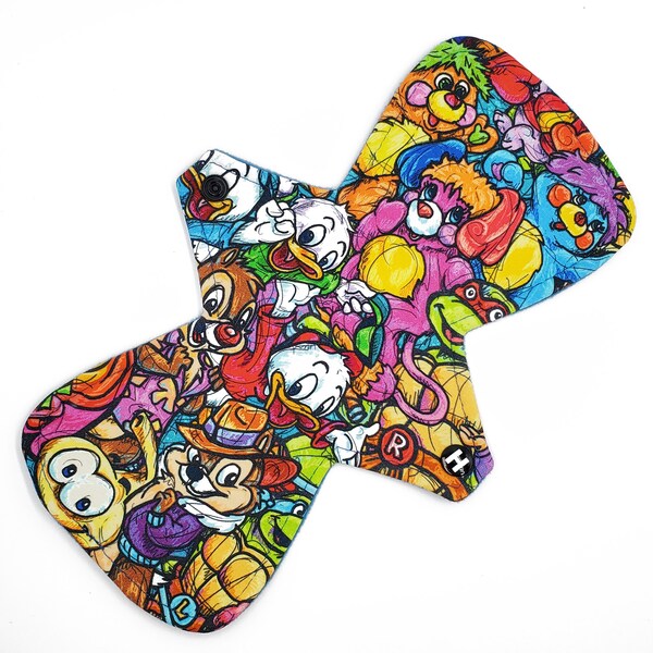 Menstrual Pad - Reusable Cloth Pad - Mama Cloth Liner Pad - Cotton Knit - WindPro Fleece - PUL - Thong Liner