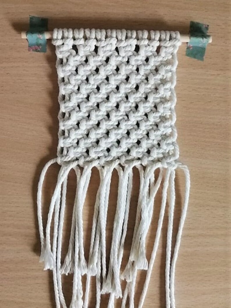 DIY Macrame Coasters INSTRUCTIONS ONLY Make Your Own Mug Etsy