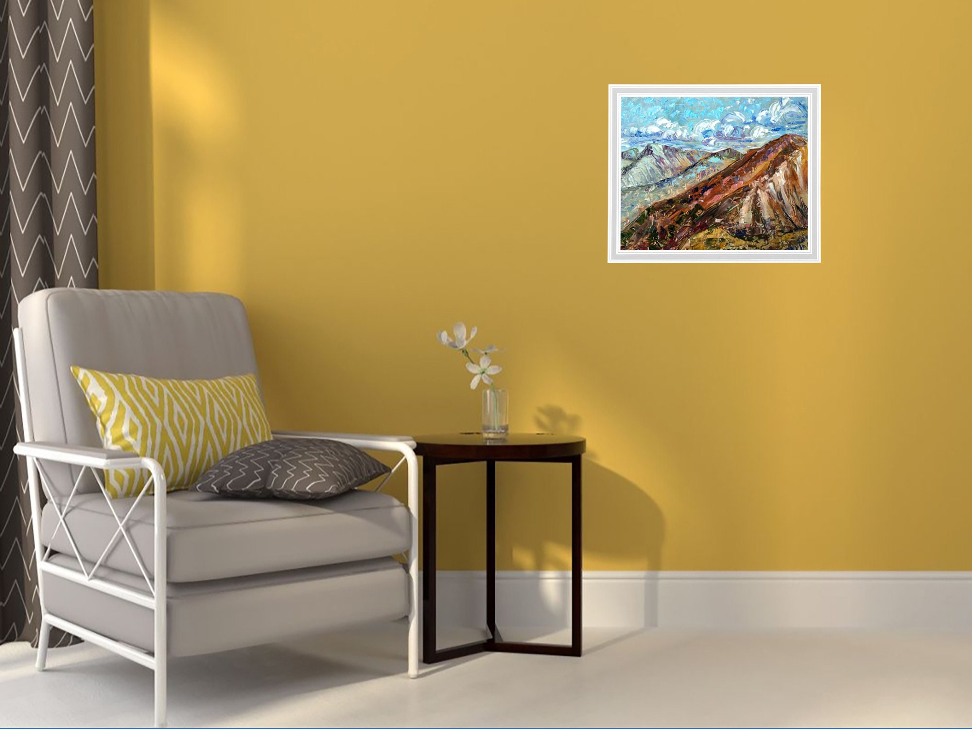 Rocky Mountain Colorado Original Art National Park Artwork | Etsy