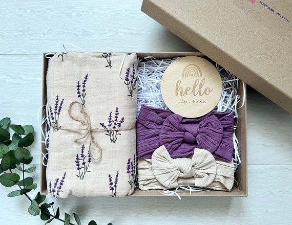 Swaddle blanket set/Swaddle and headbands set/Baby swaddles/Swaddle blankets/Newborn baby gift/Baby girl gift set/Baby girl shower gift