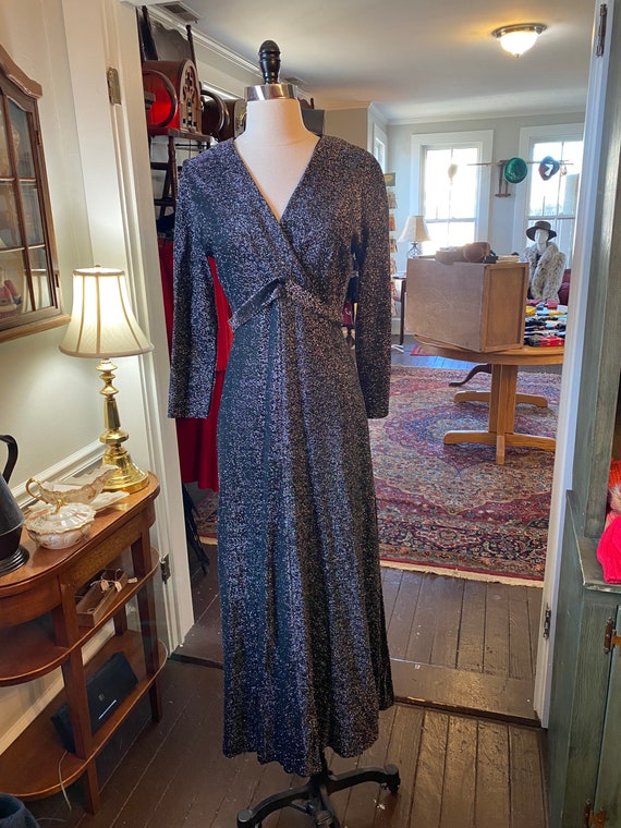 1970s Lamé dress