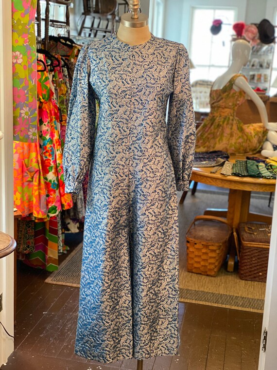 Late 1960s/1970s metallic jumpsuit