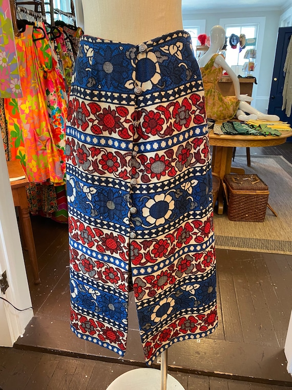 1960s tapestry skirt
