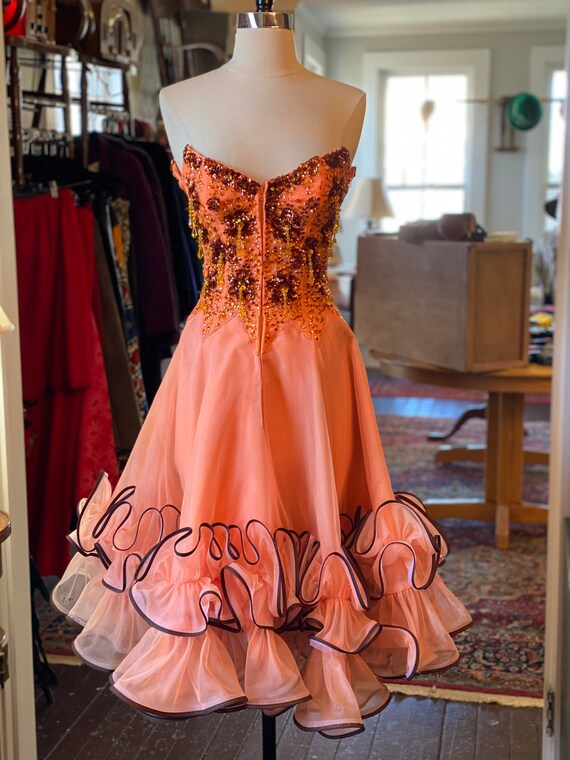 1950s Showgirl Dress