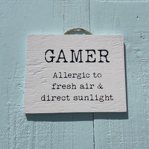 Gamer. Gaming Decor | Gift For Gamers | PC Games | Gaming Gift | Retro Games | Gaming Setup | Video Game Decor | Australian Made | Australia