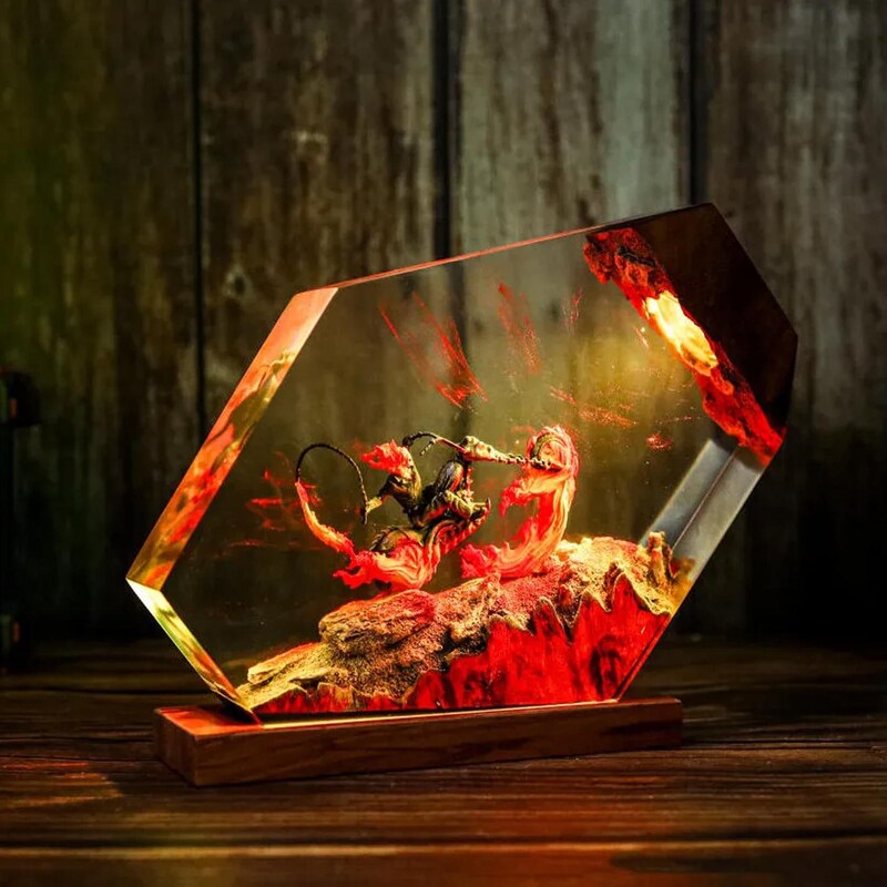 Epoxy Lamp - Etsy
