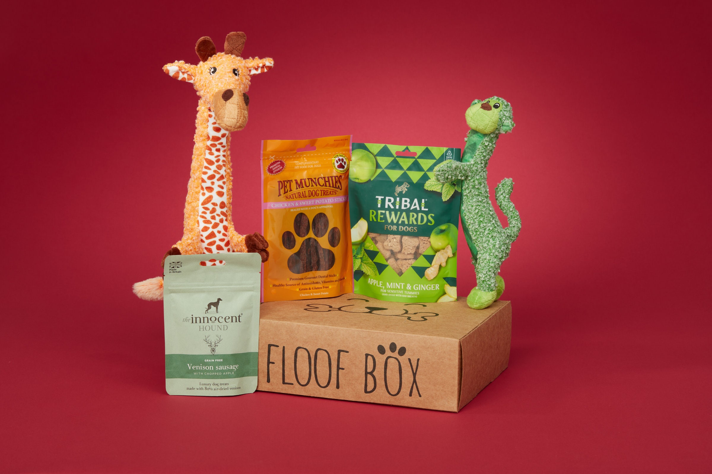 Floof Box Dog Surprise Box Etsy UK