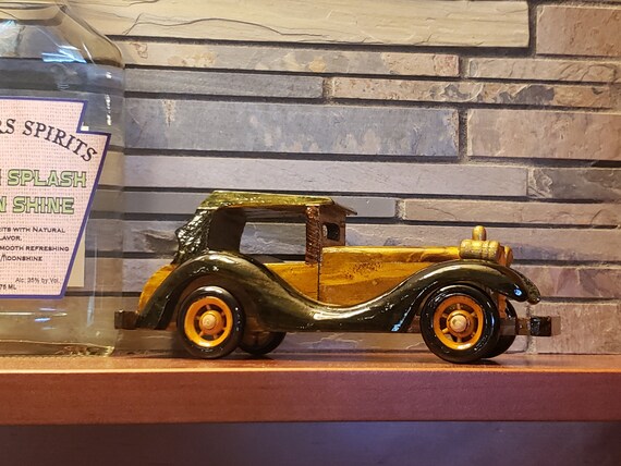 Wooden Antique Car Replica | Etsy