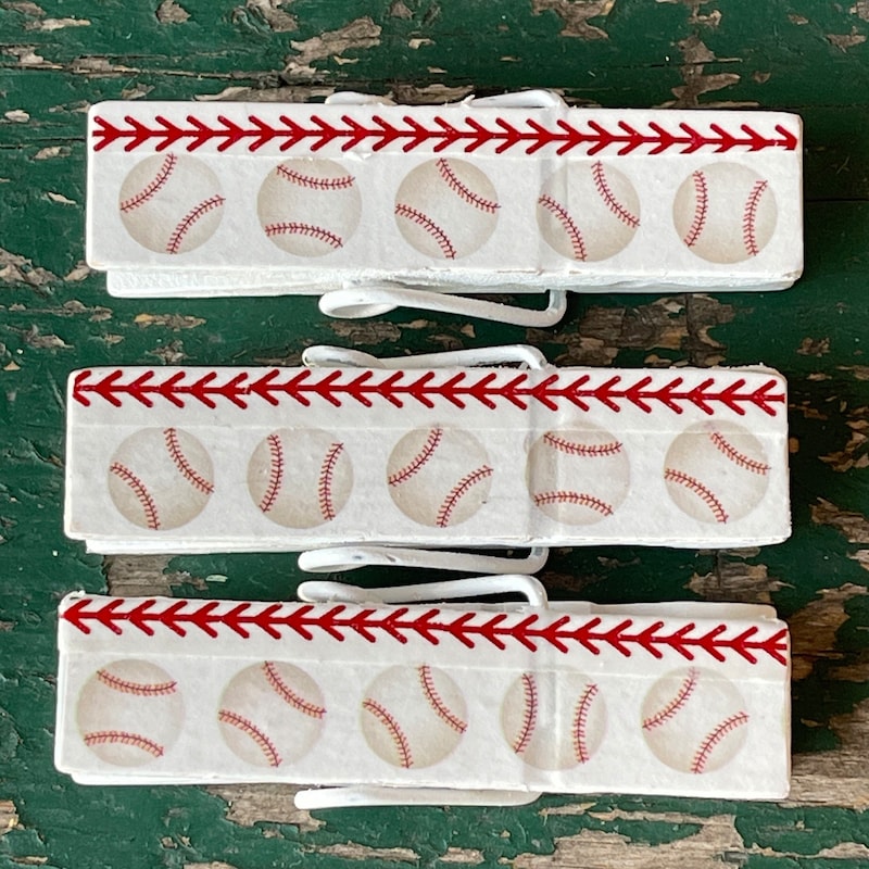 Clothespins Softball - Etsy