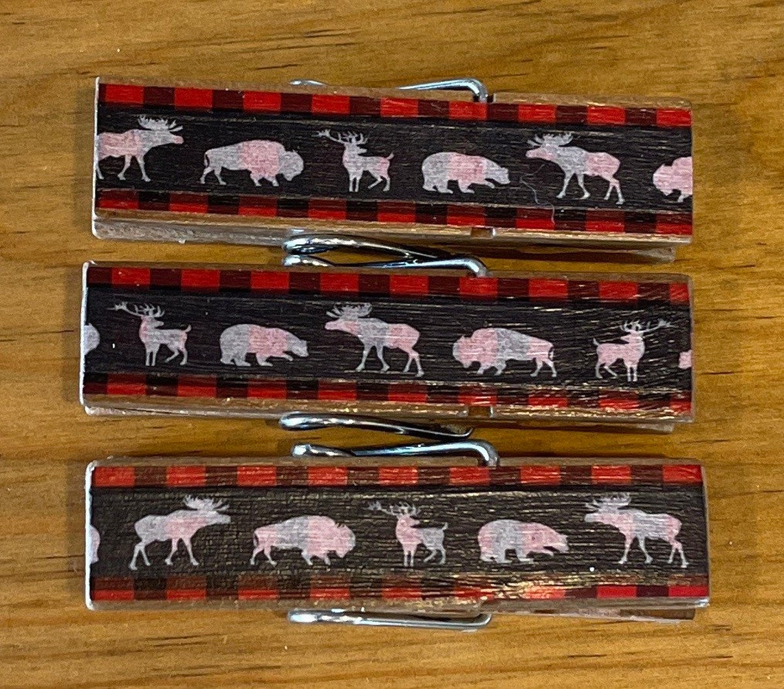 Wildlife Chip Snack Clips Set/3 Etsy UK