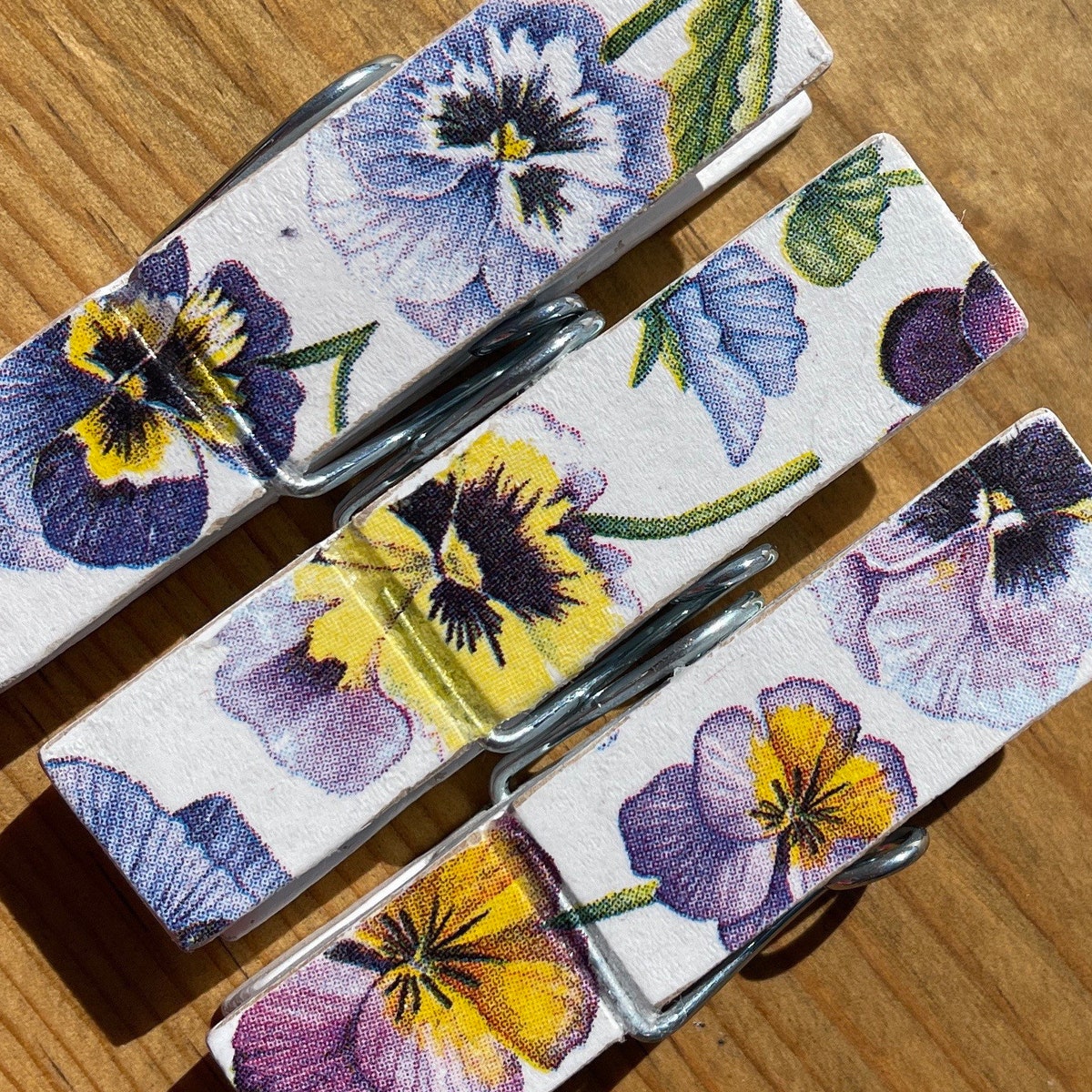 Pansy Chip Snack Clips - Etsy
