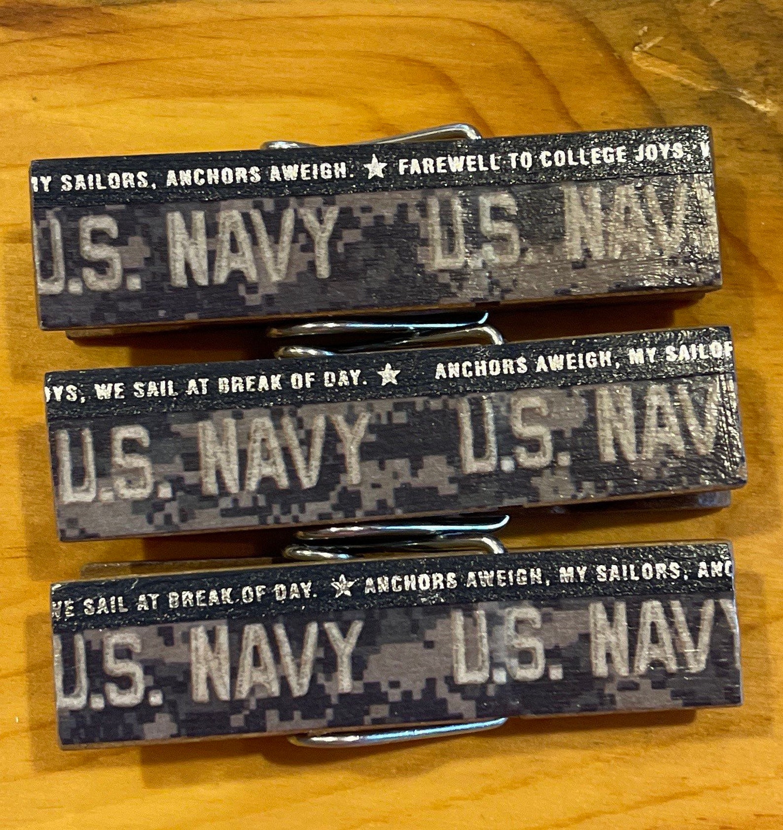 US Navy Military Chip Snack Clips Set/3 Etsy