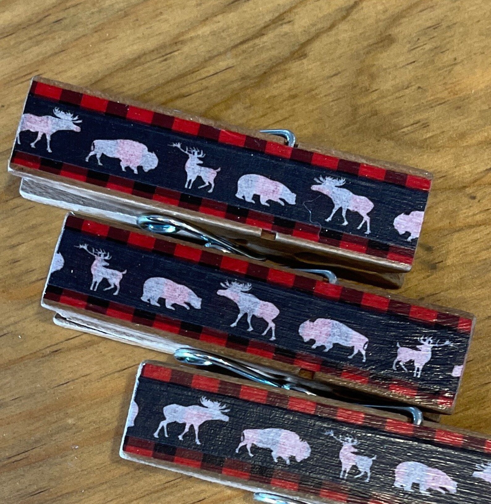 Wildlife Chip Snack Clips Set/3 Etsy