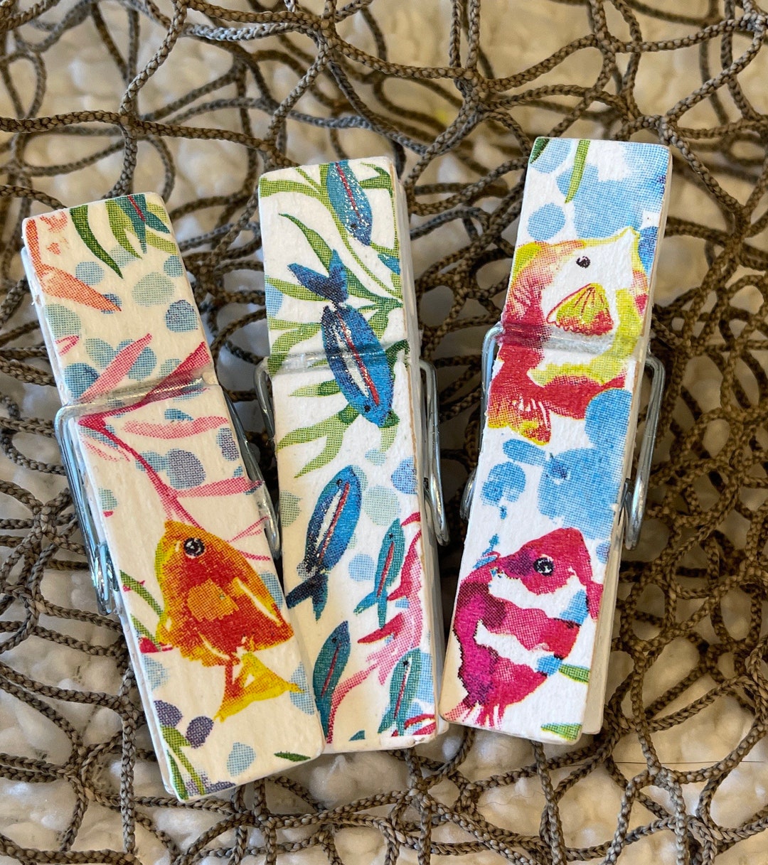 Fish Chip Clips Ocean Fish Chip Snack Clips - Etsy