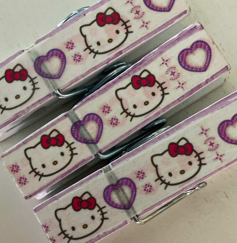 NEW Hello Kitty Chip Snack Clips Set/3 | Etsy