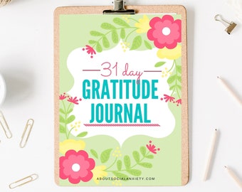 31 Tage Dankbarkeitstagebuch