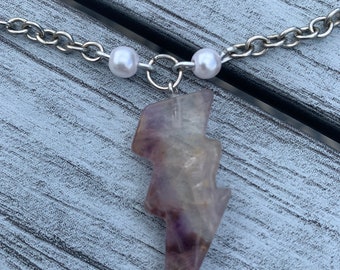 Fluorite Pendant Necklace