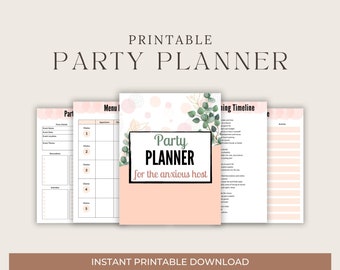Party Planner for the Anxious Host