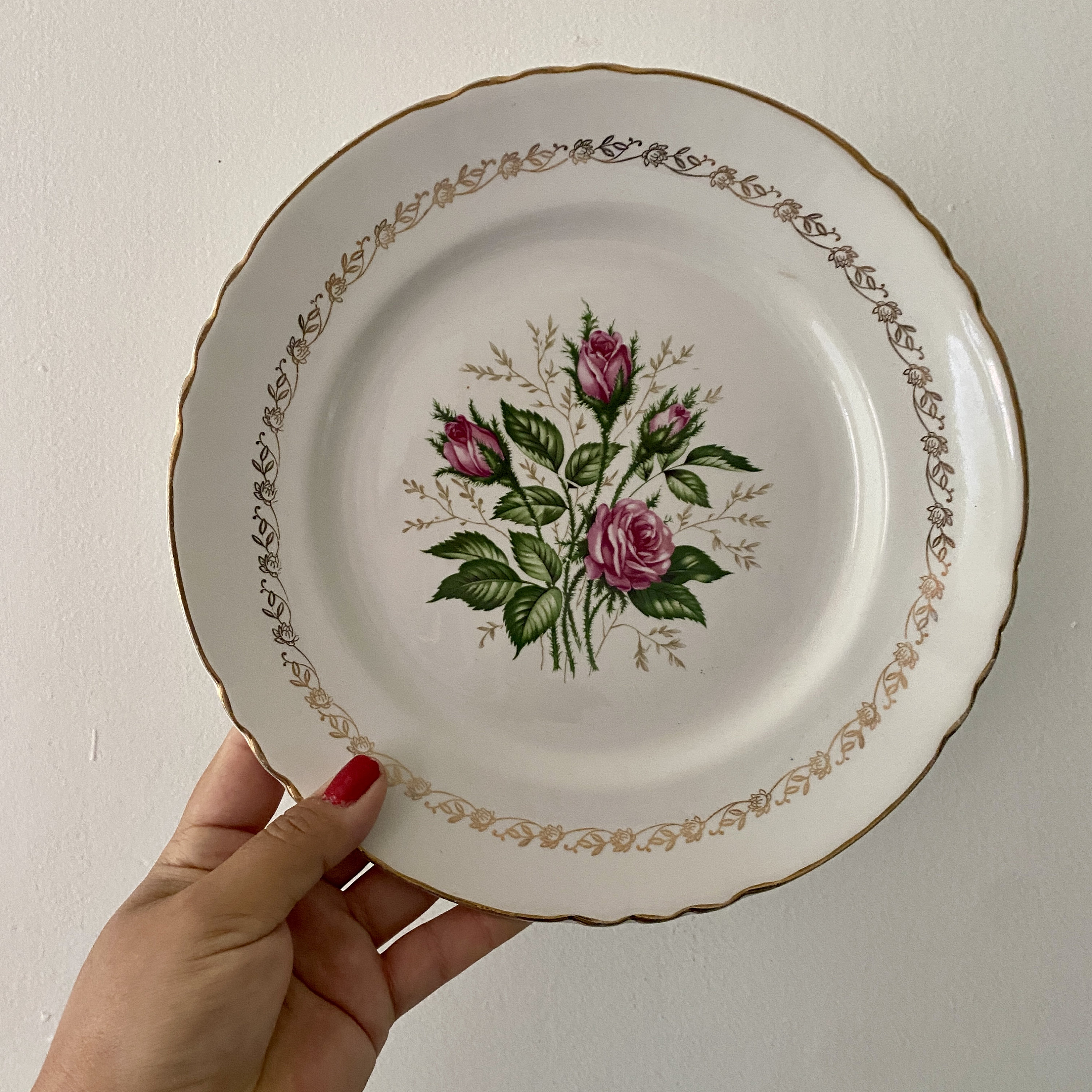 22cmプレート6枚セット/モラン/ヴィンテージ ヴィンテージディナープレート6枚セット - ムーラン・デ・ルーの