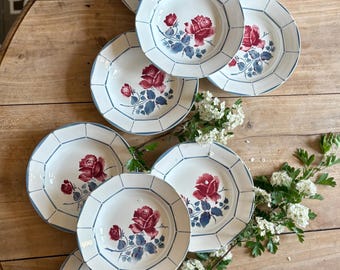 Assiette Anglaise Ridgeway Topaz 20 Cm - Motif Side Plate Vintage - Très Bon état