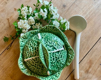 Vintage ceramic cabbage tureen