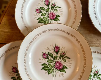 ヴィンテージディナープレート6枚セット - ムーラン・デ・ルーの