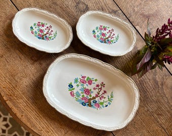 Set of 8 Vintage Bird-decorated Dinner Plates - Etsy