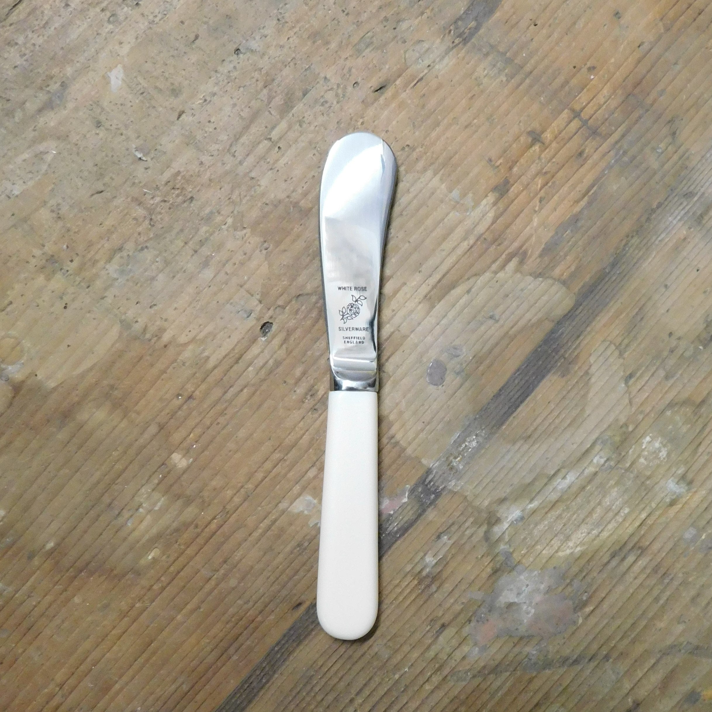 Mini Butter Knife/Spreader with Cream Handle Made in Etsy