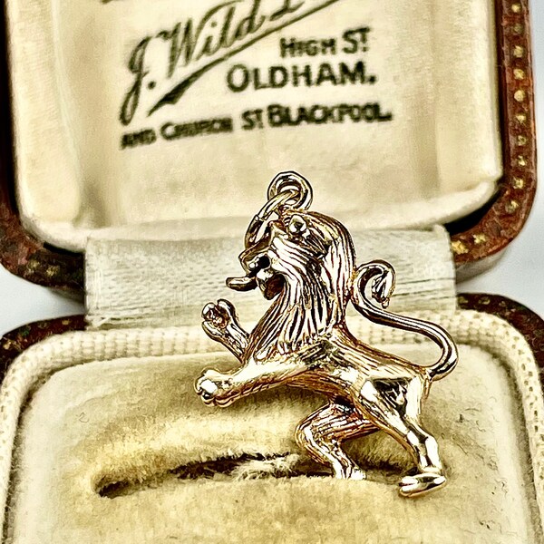 Rampant Lion Chain Etsy