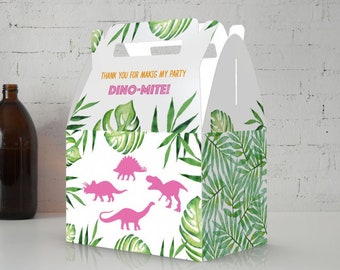 Dino Theme | Party Favor Boxes | Birthday | Baby Shower | Wedding | Gift | Party Supplies | Party Decorations | Candy Boxes | Favors