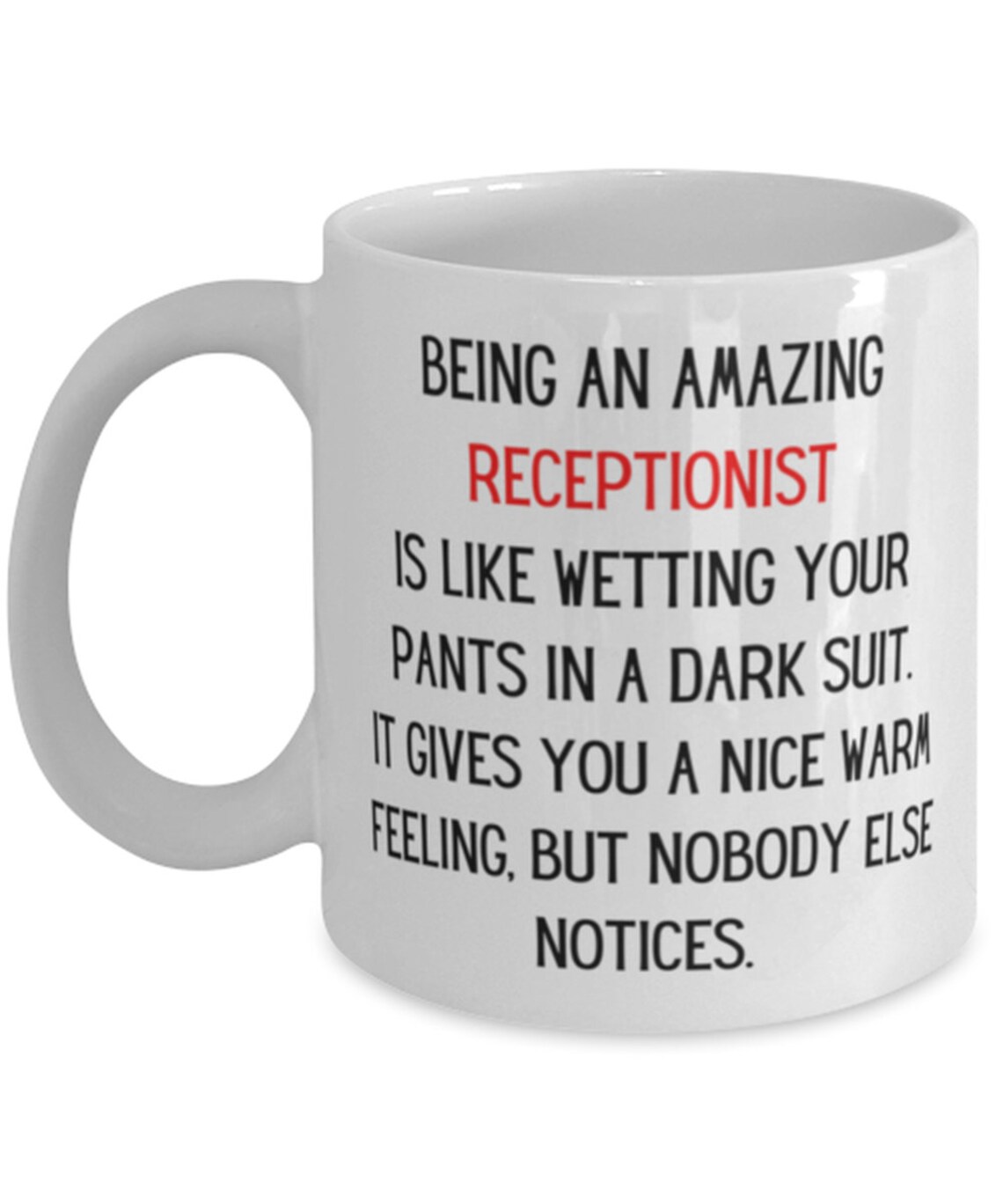Receptionist Mug Gift For Receptionist 11 Oz Coffee Cup Etsy