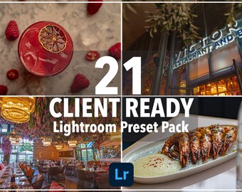 21 Client Ready Lightroom Presets: Professional Photography Editing (XMP Format) (Digital Download)
