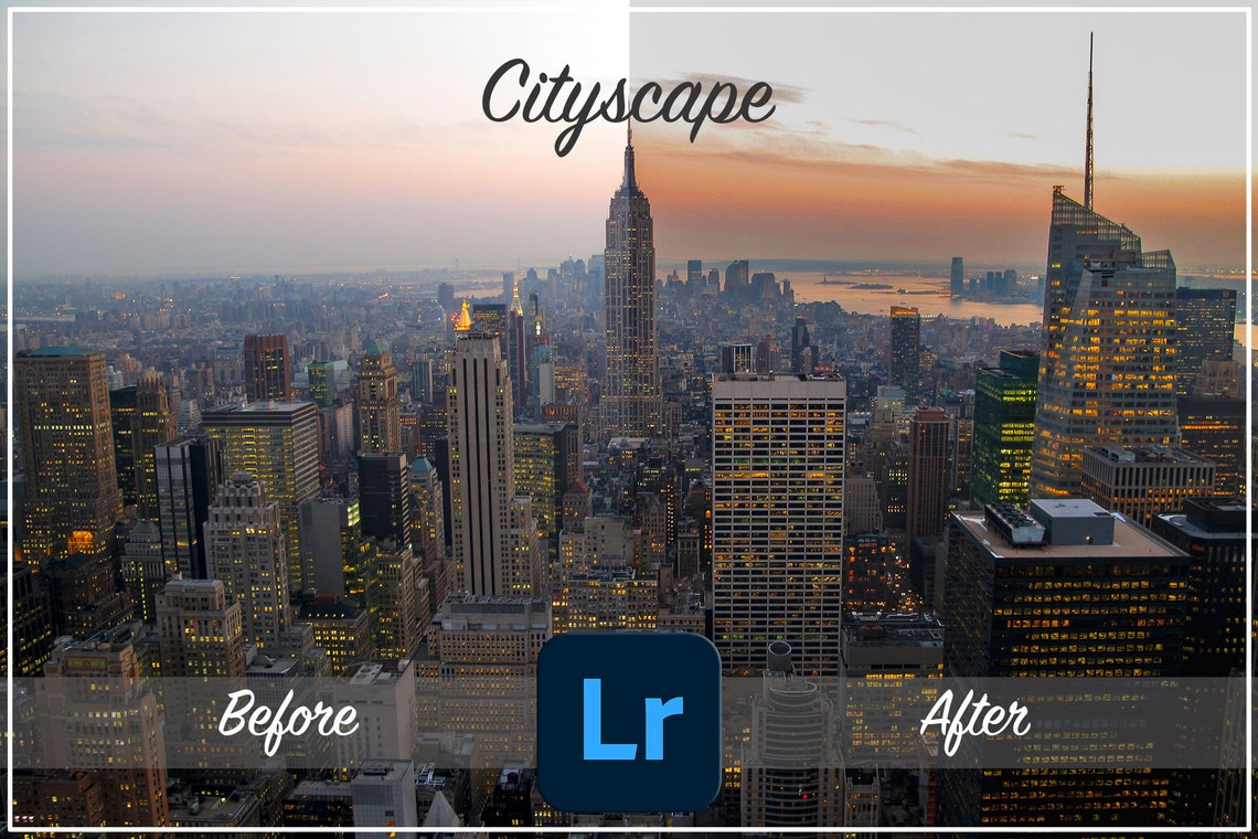 CITYSCAPE Adobe Lightroom Preset Filter Photography Editing Etsy