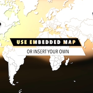 Final Cut Pro X Customisable Location Map Centre Title, Motion Graphic, Video Editing Tool for FCPx, YouTube Video Animated Titles
