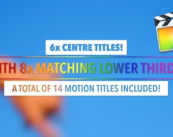 Final Cut Pro X Titles & Lower Thirds: Location Map, Logo, Motion Graphics (FCPx)