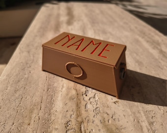 Valheim Chest | Customisable Desktop Storage Box | + Free Valheim Inspired Item| Valheim Inspired | Basic Storage Chest