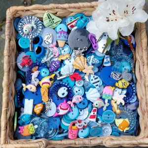 SEASIDE Mixed Button Bag. 40g