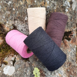 Finer Selection of Bakers Twine. Black, Pink, Natural and Chocolate. 10 and 20 metre lengths.