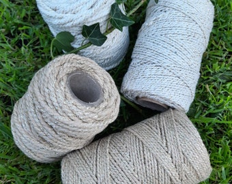 Gold and Ivory sparkle, Chunky and Ordinary, Bakers Twine.