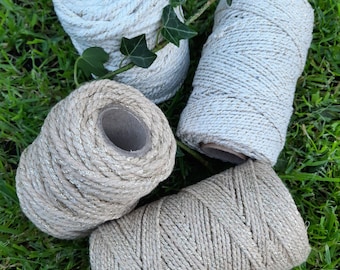 Gold and Ivory sparkle, Chunky and Ordinary, Bakers Twine.