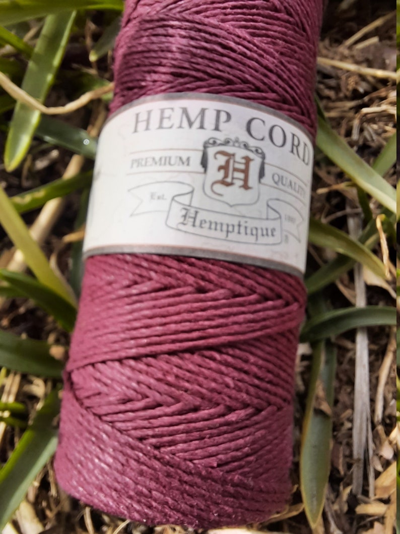 Hardloop Hempt Vibrant Selection of Hemp Cord. 5 or 10 Metre Lengths. - Etsy