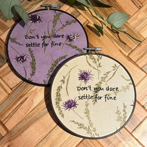 Don't You Dare Settle for Fine Embroidery Hoop