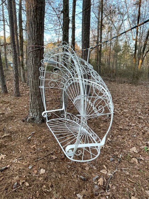 Peacock hanging cheap chair
