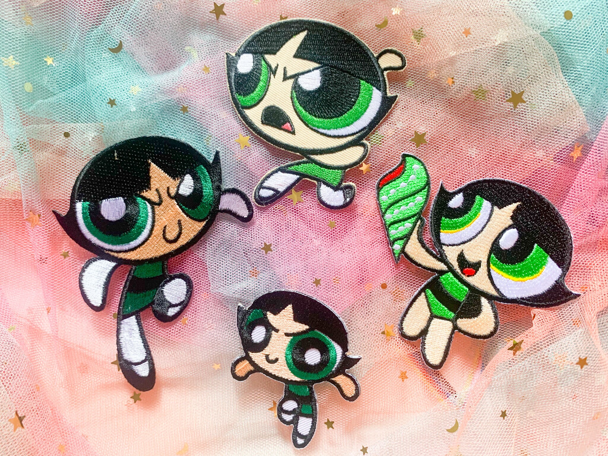 ButterCups Power puff Girls Iron on Patch Sew on Patch Etsy