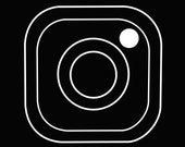 80 White on Black app icon pack, IOS14 Minimalist Aesthetic